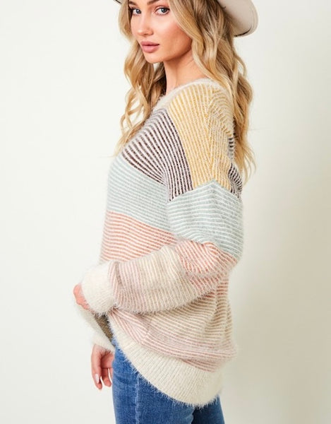 Walk The Line Sweater, Multi